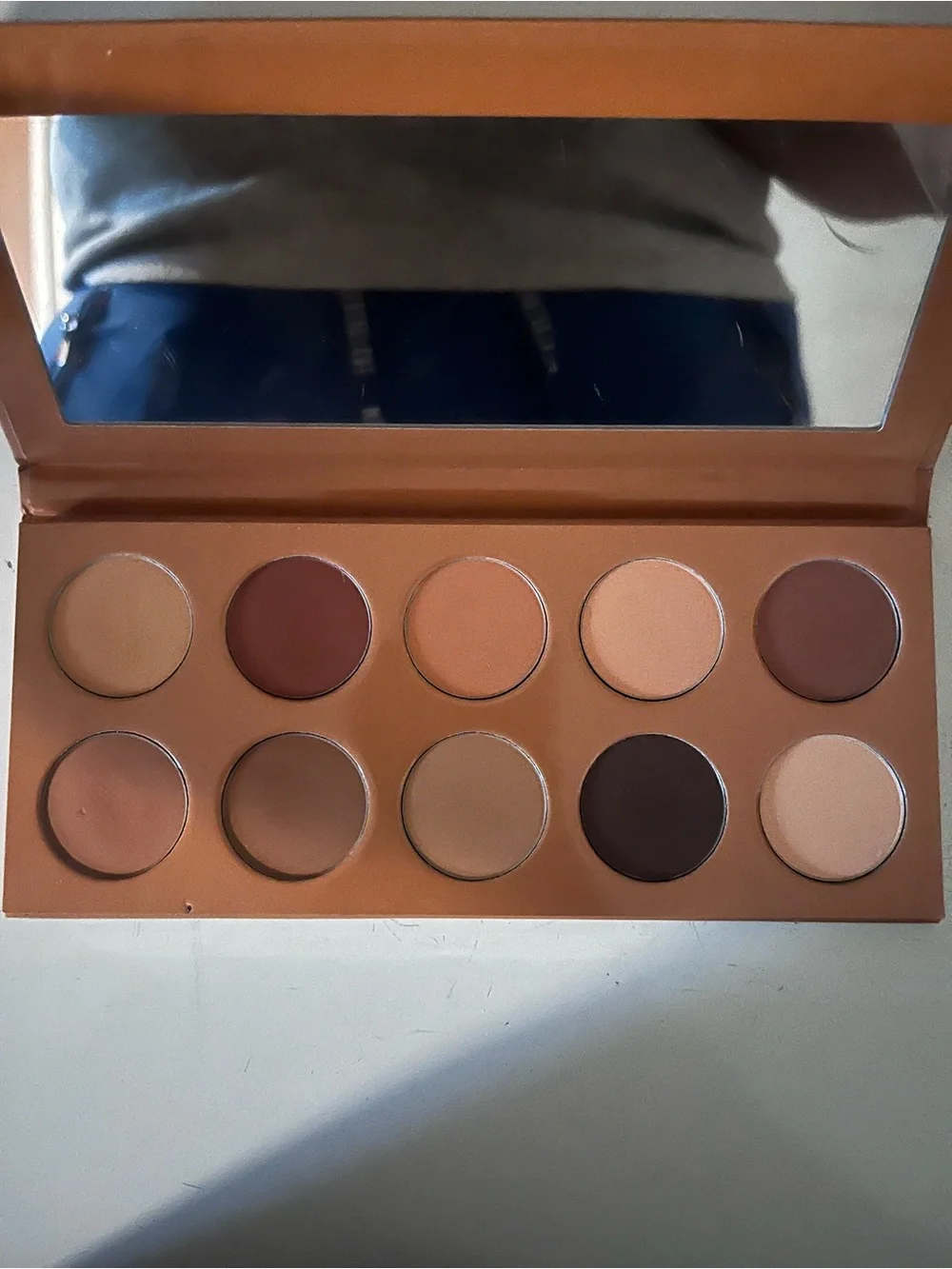 KKW Beauty Neutral Matte Eyeshadow Palette — Warm Browns & Tan Tones